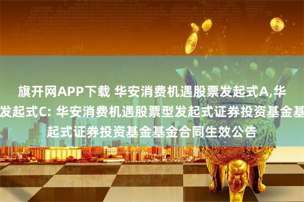 旗开网APP下载 华安消费机遇股票发起式A,华安消费机遇股票发起式C: 华安消费机遇股票型发起式证券投资基金基金合同生效公告